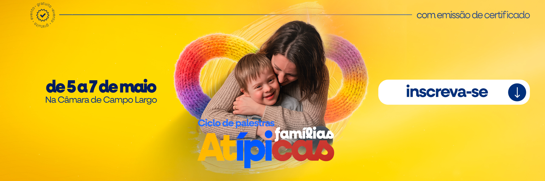 Câmara promove ciclo de palestras sobre famílias atípicas
