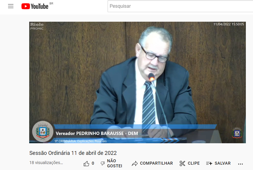 Câmara Municipal Transmite  Sessões ao Vivo em Alta Definição