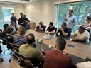 Secretário de Ordem Pública e comandante da Guarda Municipal se reúnem com vereadores Secretário de Ordem Pública e comandante da Guarda Municipal se reúnem com vereadores