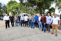 Vereadores acompanham anúncio de R$ 50 milhões para asfaltos em Campo Largo