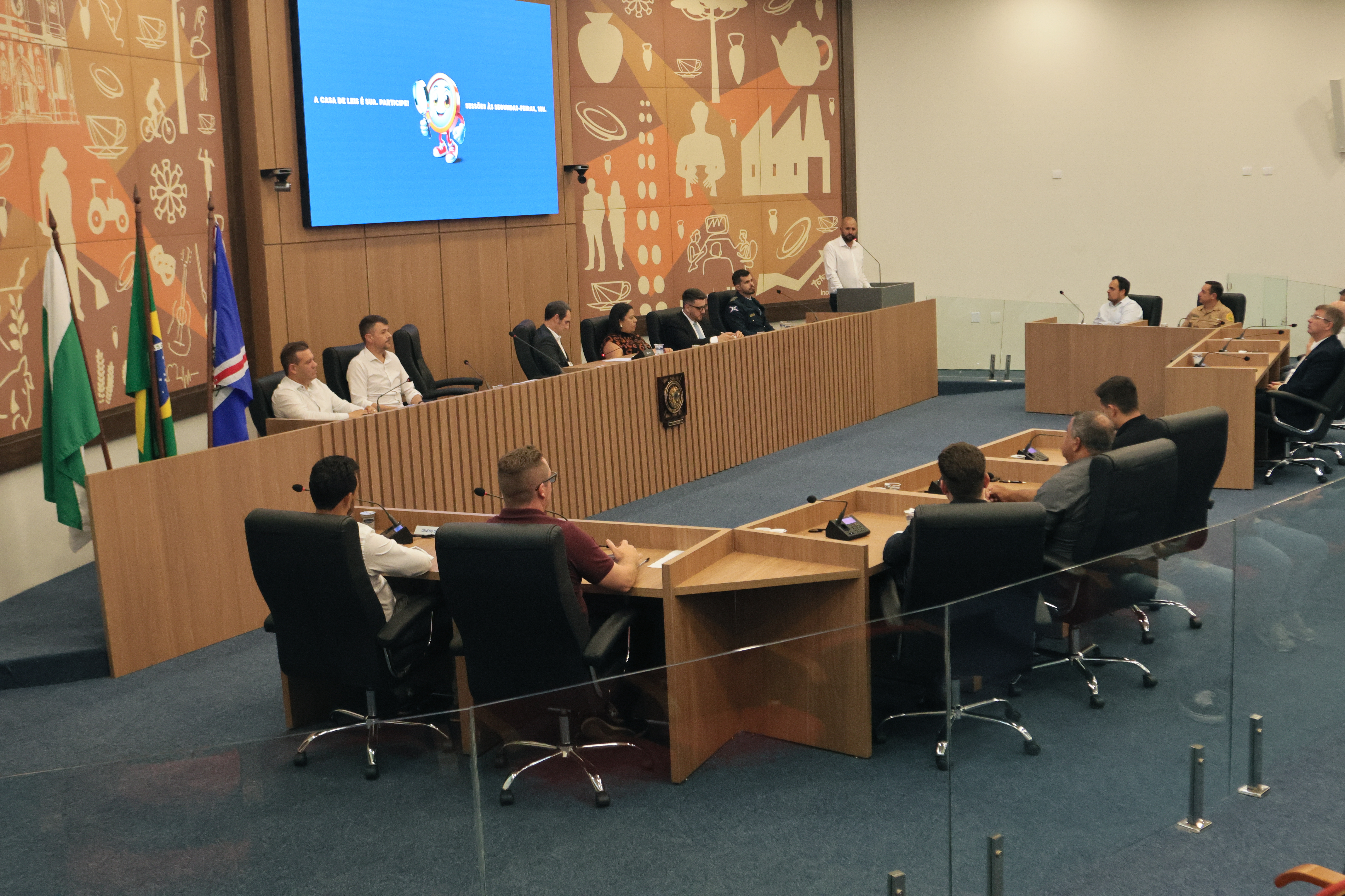Vereadores definem composição das Comissões Permanentes para o biênio 2025-2026