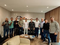 Vereadores recebem secretário municipal de Desenvolvimento Econômico e Turismo